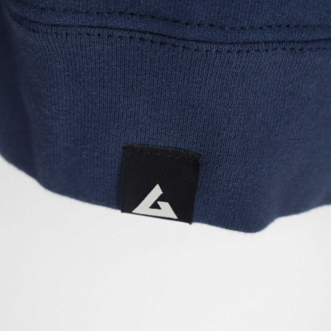 American Giant Classic Full Zip Hoodie Mens 2XL Oxford Blue Cotton Slim Fit