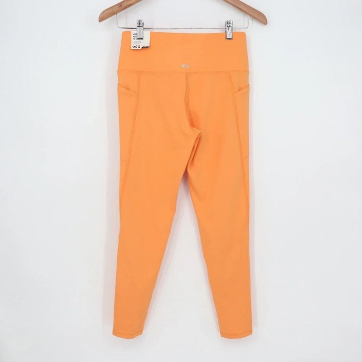 DSG Momentum 7/8 Leggings Womens XS Vintage Orange High Rise Pockets