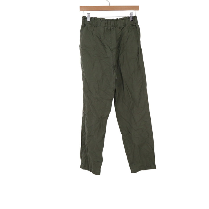 Sanctuary Olive Green Elastic Waist Tapered Pants XS Cotton Lyocell