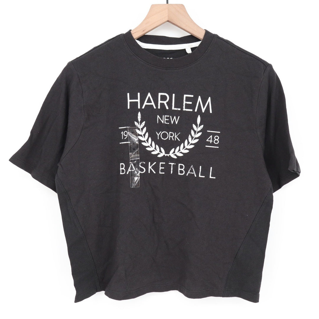 DSG Girls Harlem New York Basketball Graphic Tee Shirt Black Size M 10-12 NEW
