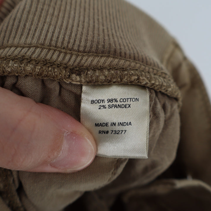 Sonoma Goods For Life Utility Shorts Womens 6 Khaki Cotton Stretch Cargo Pockets