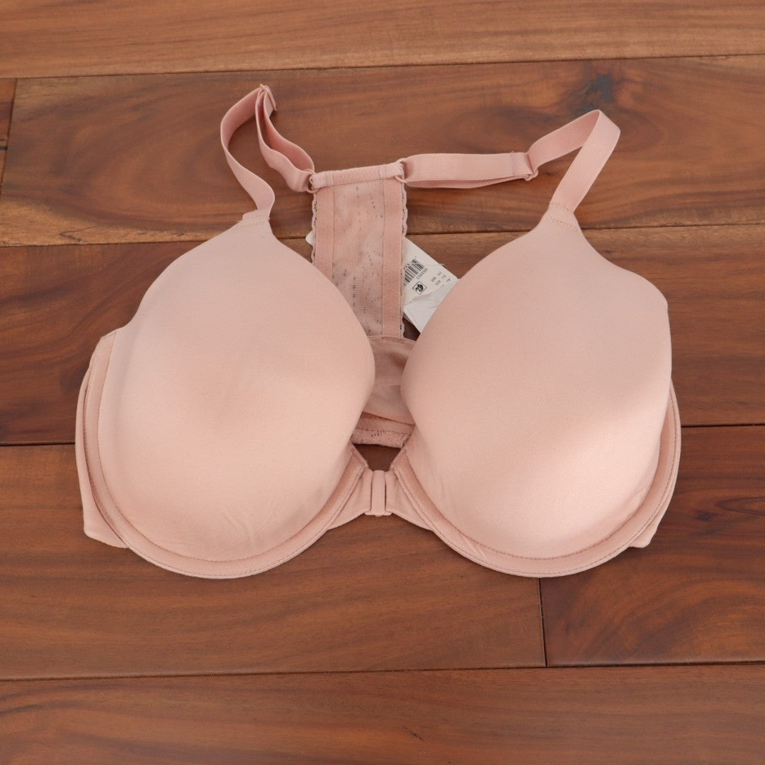 B.tempt'd By Wacoal Future Foundation Bra Womens 36DD Blush Underwire Racerback