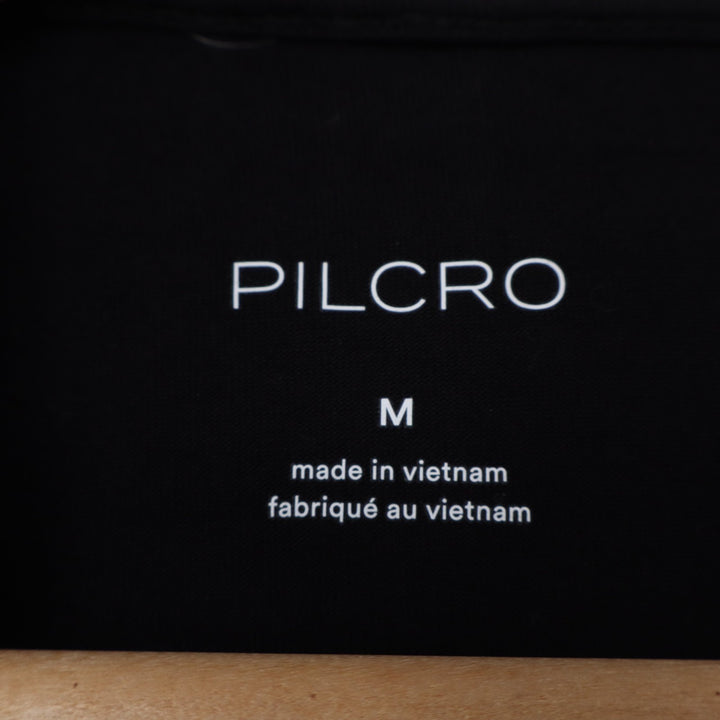 Pilcro Anthropologie Festival Top Women Medium Black Sequin Guns N Roses Concert