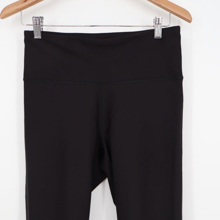 Old Navy Active PowerSoft High Rise Go Dry Leggings Black Size L Stirrup Detail