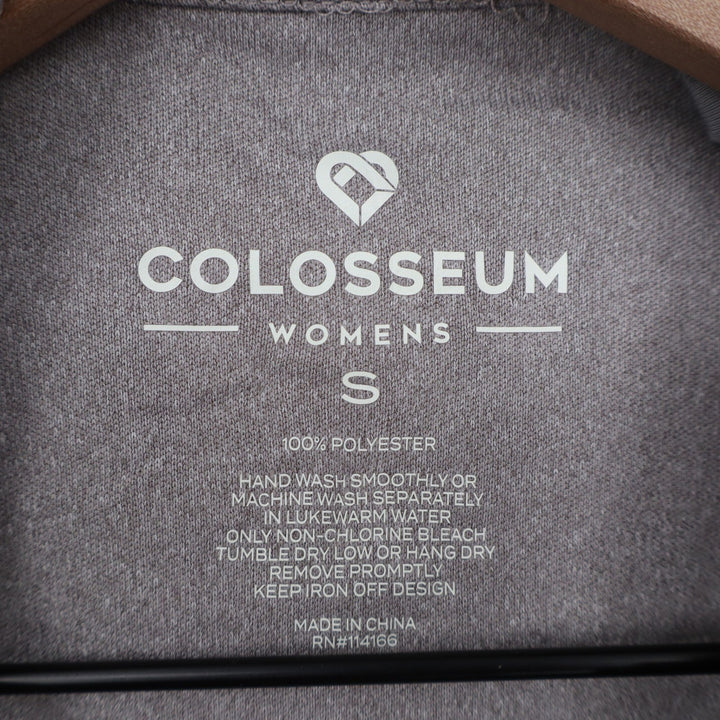 Colosseum Womens UMass Minutemen 1/4 Zip Pullover Grey Size S NEW