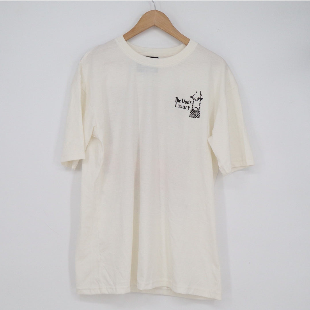 The Don's Luxury Ferrari F40 Graphic T-Shirt Mens Large Cream Streetwear Tee
