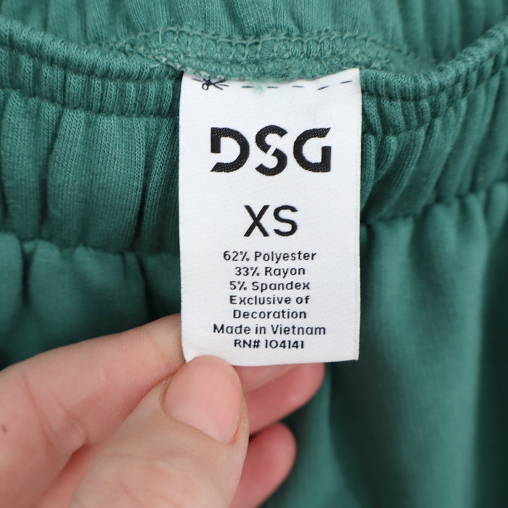 DSG So Soft Cinch Pant Womens XS Blue Teal Jogger Sweatpants NEW