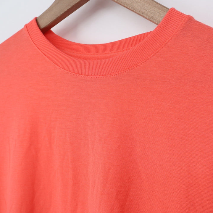 Nike One Dri-FIT Womens Relaxed Training Top Bright Coral XS