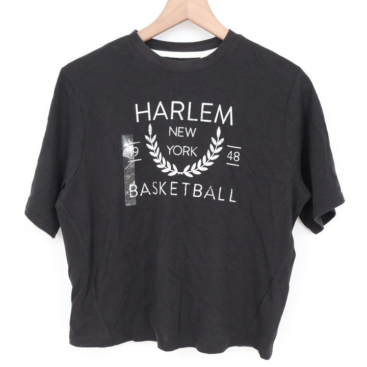 DSG Girls M 10-12 Harlem New York Basketball Cotton Graphic Tee Black