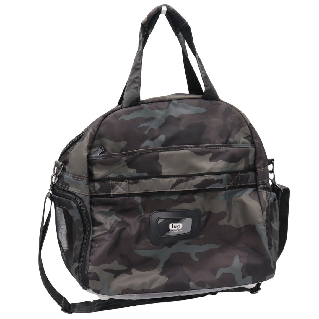 Lug Duffel Bag Unisex OS Boxer Camo Quilted Ventilated Shoe Pocket Excellent