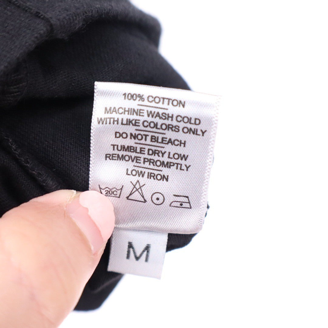 AMERICAN GIANT Black Pocket T Shirt Mens Medium Made in USA Cotton Casual