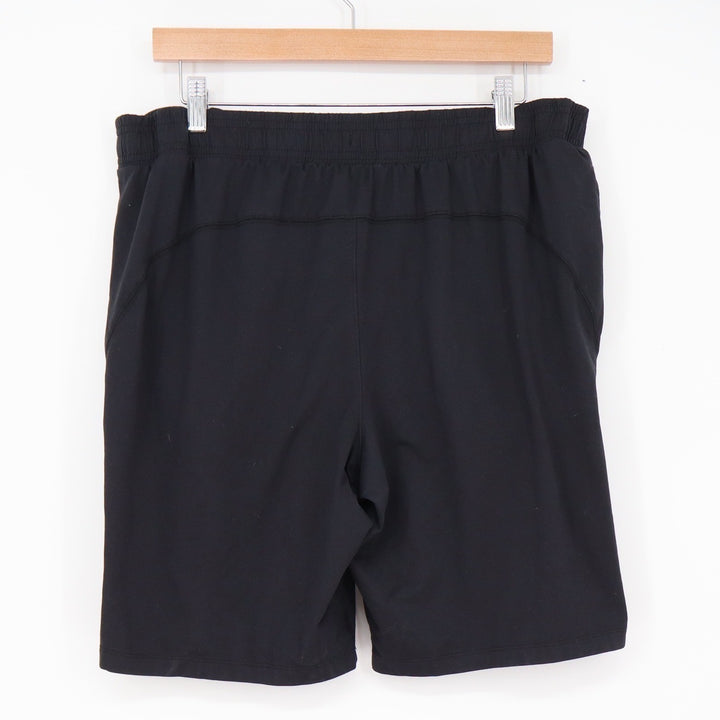 All in Motion Shorts Mens L Performance Training Black Zipper Pocket Excellent