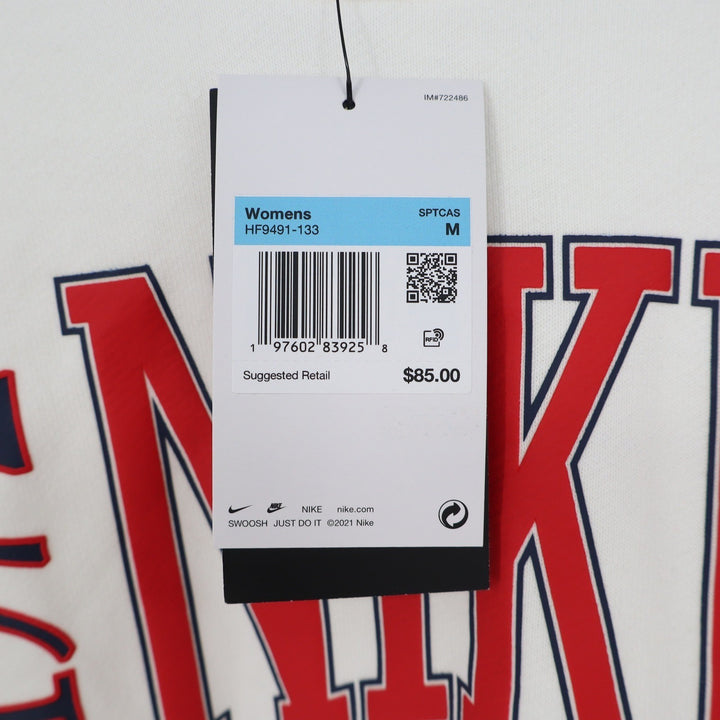 Nike Sportswear Phoenix Fleece Graphic Crewneck Sweatshirt Sail Mens M