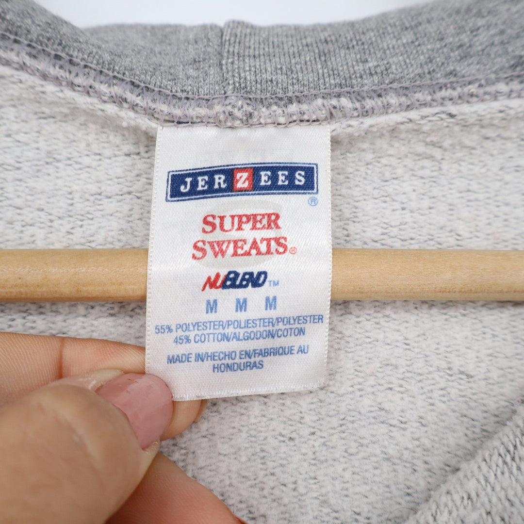 Jerzees Super Sweats Marlboro Volleyball Mustang Hoodie Gray Mens Medium