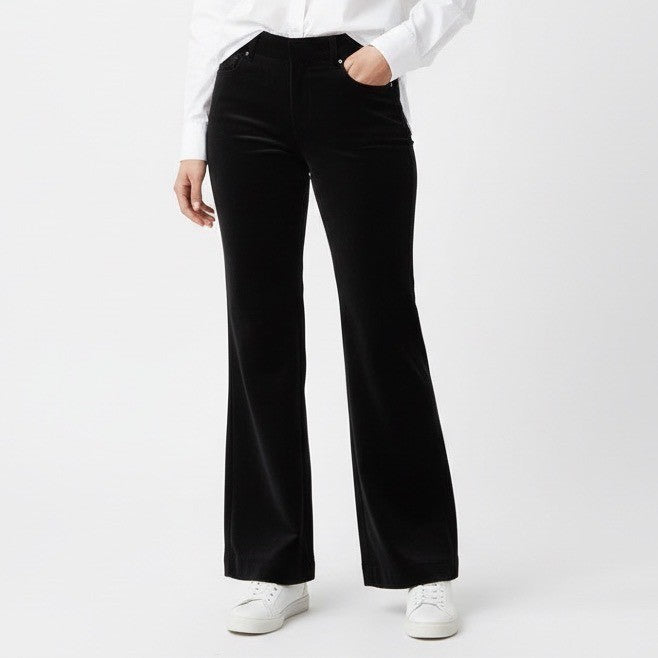 Gap Dress Pants Womens 4 Black 100% Cotton Streetwear Business Wear Wide Leg