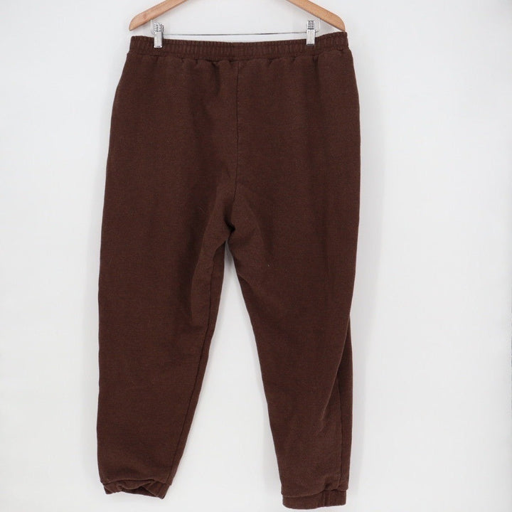 Gymshark Brown Sweatpants Joggers Athletic Workout Athleisure Size XL