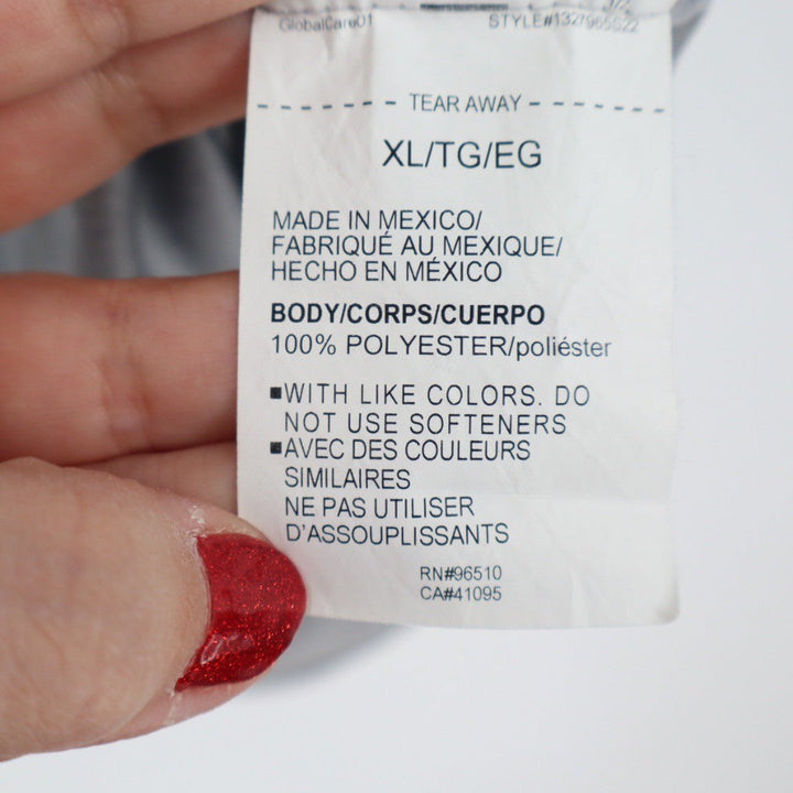 Under Armour Mens Gray Loose Fit Raglan Sleeve T Shirt Size XL
