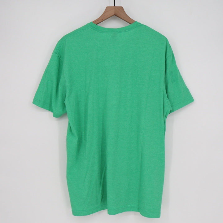 Gildan Softstyle Philly Graphic T Shirt Mens XL Green Short Sleeve Crew Neck Tee