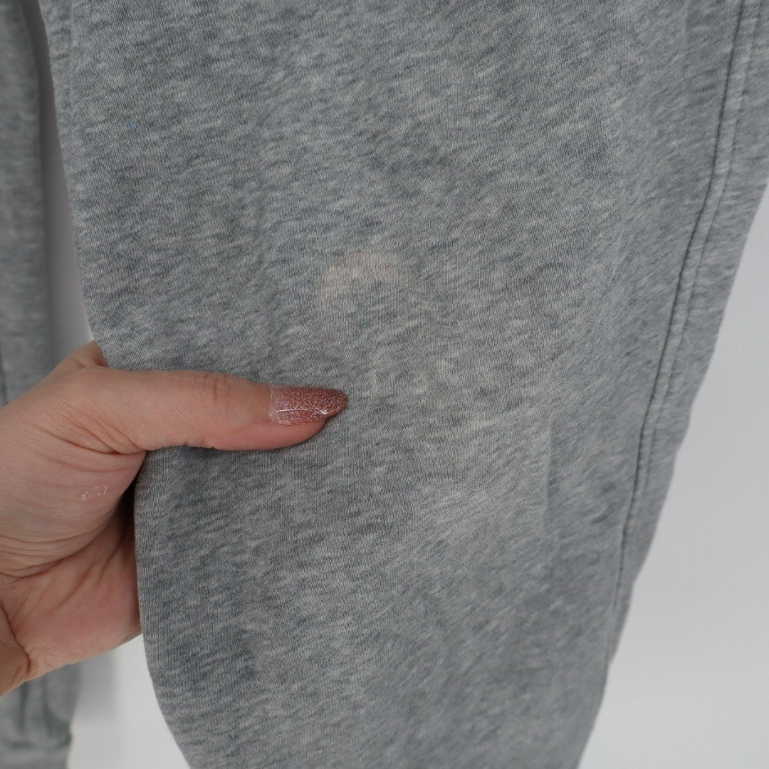 Under Armour Jogger Pants Womens XL Heather Gray Slash Pockets Drawstring Waist