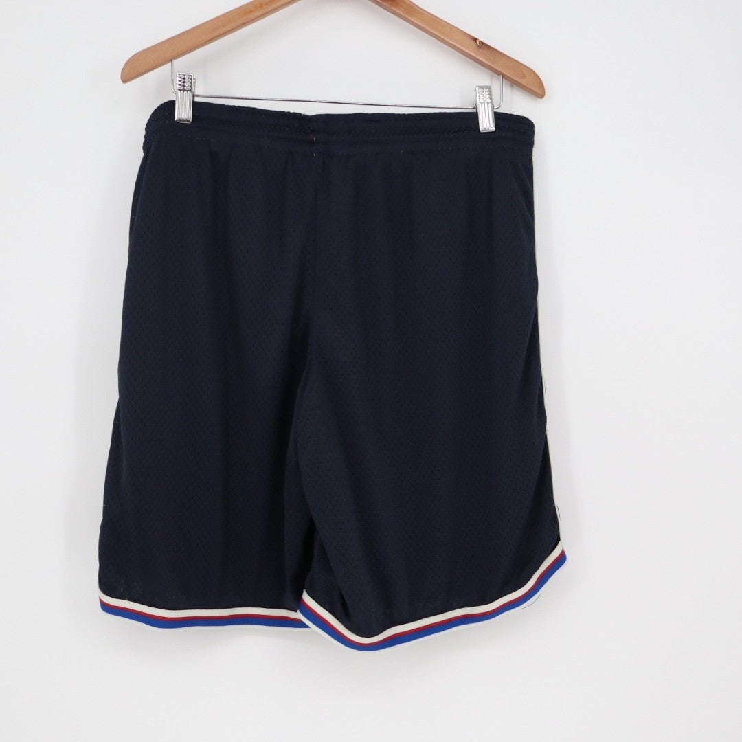 Champion Core Basketball Shorts Mens XL Navy Stretch Elastic Waist Active Wear