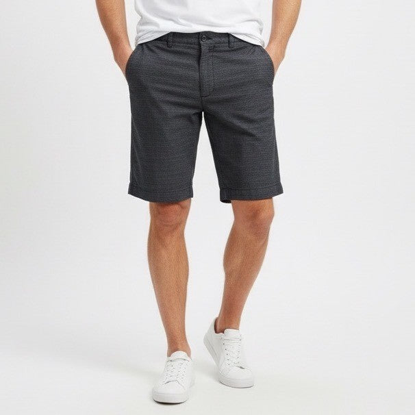 Tommy Hilfiger Chino Shorts Mens 32 Heather Gray Mid Rise Slash Pockets Outdoor