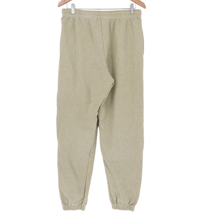 BDG JEANS Tan Beige Sweatpants Joggers Elastic Waist Size M Embroidered Logo