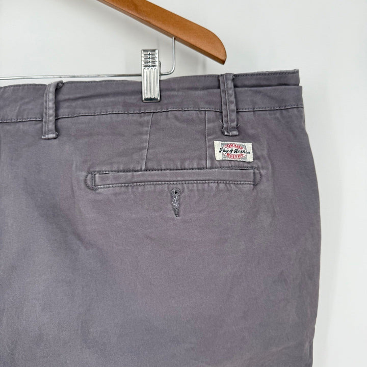 Flag & Anthem Dry Goods Supply Gray Chino Pants Mens Size 46x30