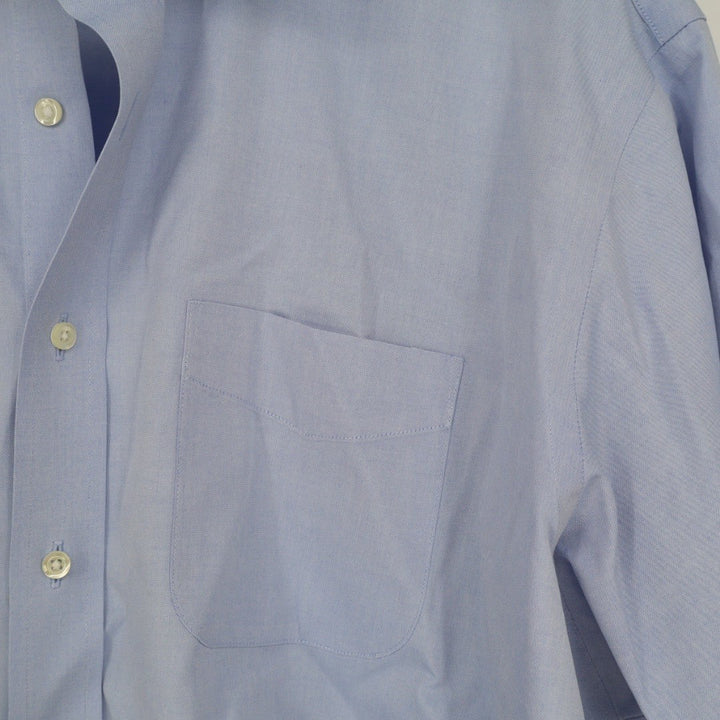 Wilkes & Riley Light Blue 100 Supima Cotton Classic Fit Dress Shirt 17 1/2 x 35