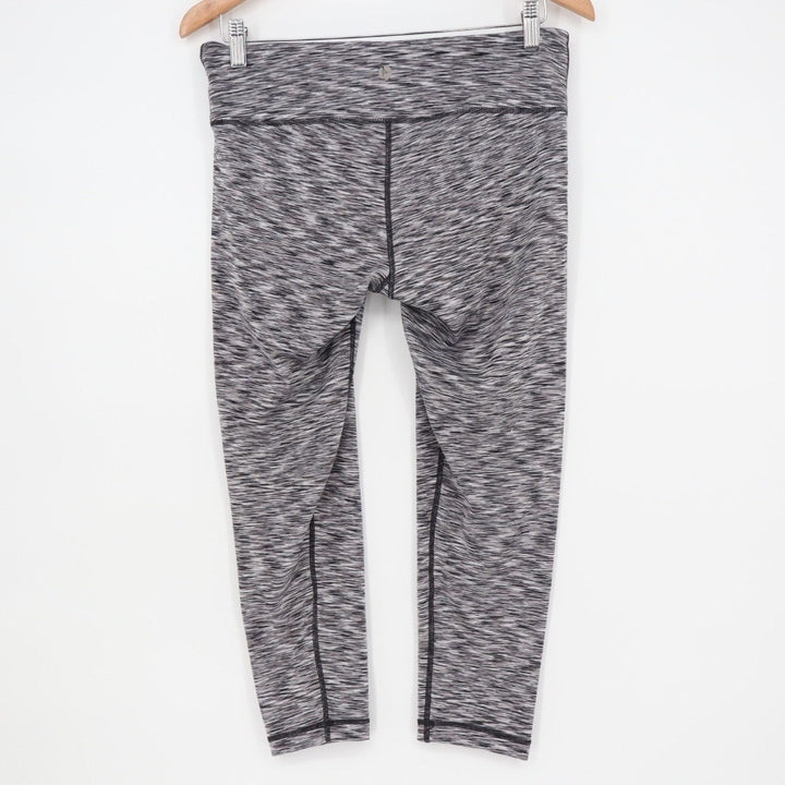90 Degree by Reflex Ankle Legging Womens 30W Gray Space Dye High Waist Skinny90