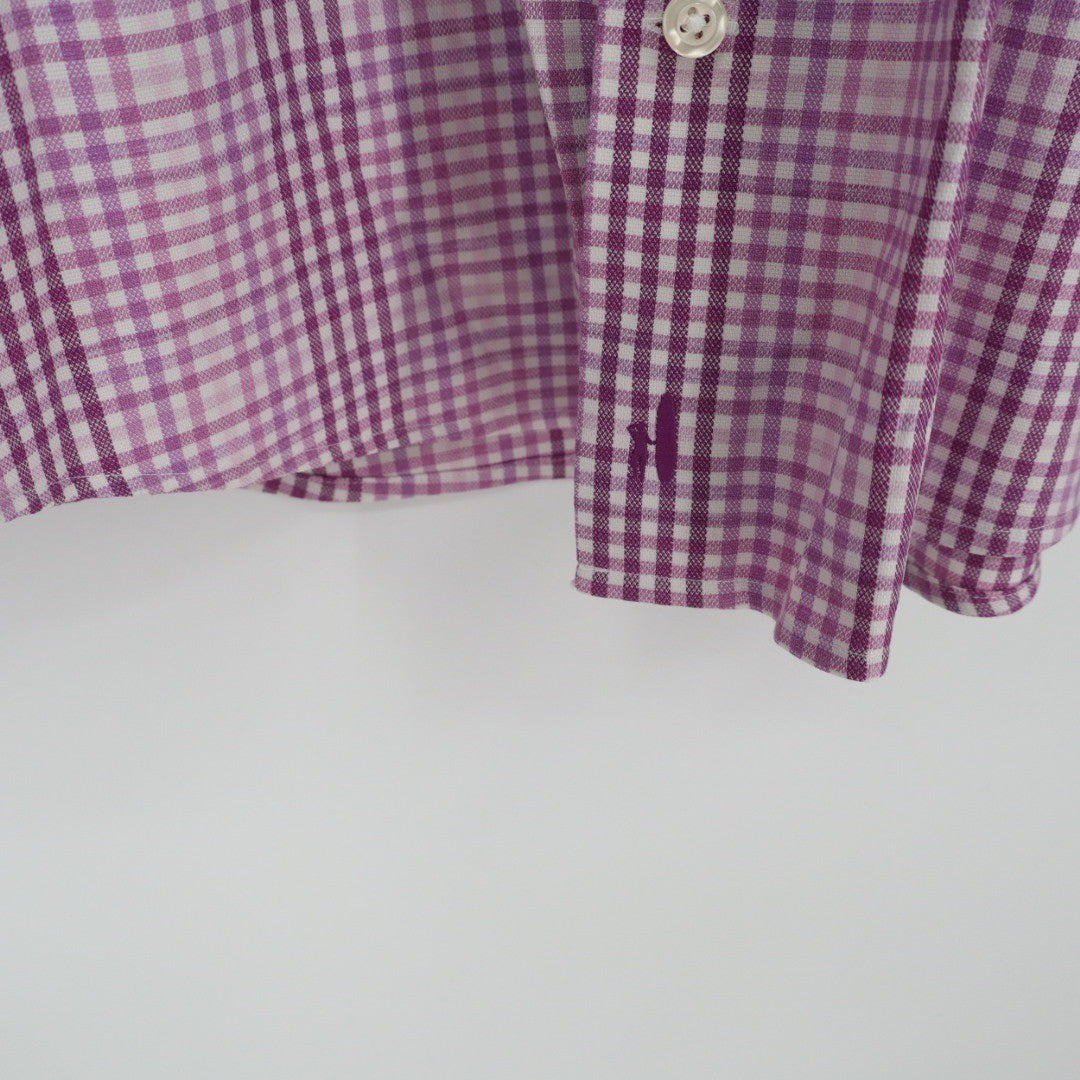 johnnie O Prep-formance Gingham Button Down Shirt Men's XXL