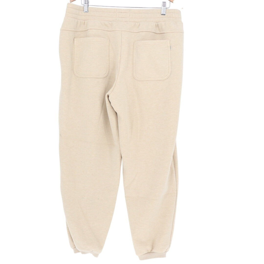 MONDETTA Khaki Beige Sweatpants Joggers Pants XL Recycled Polyester Blend