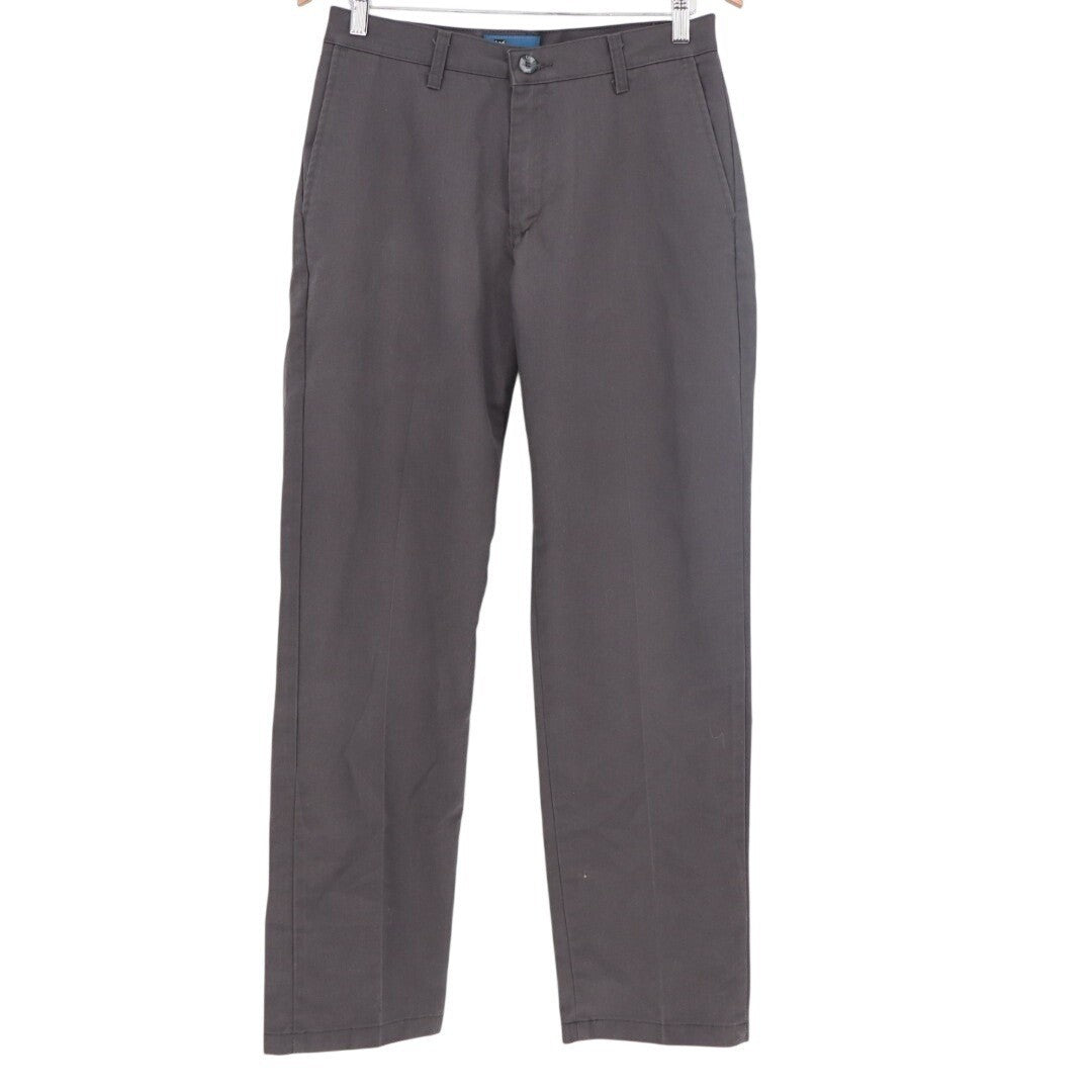Lee Total Freedom Chino Pants Women 30x32 Khaki Pockets Classic Fit Straight Leg