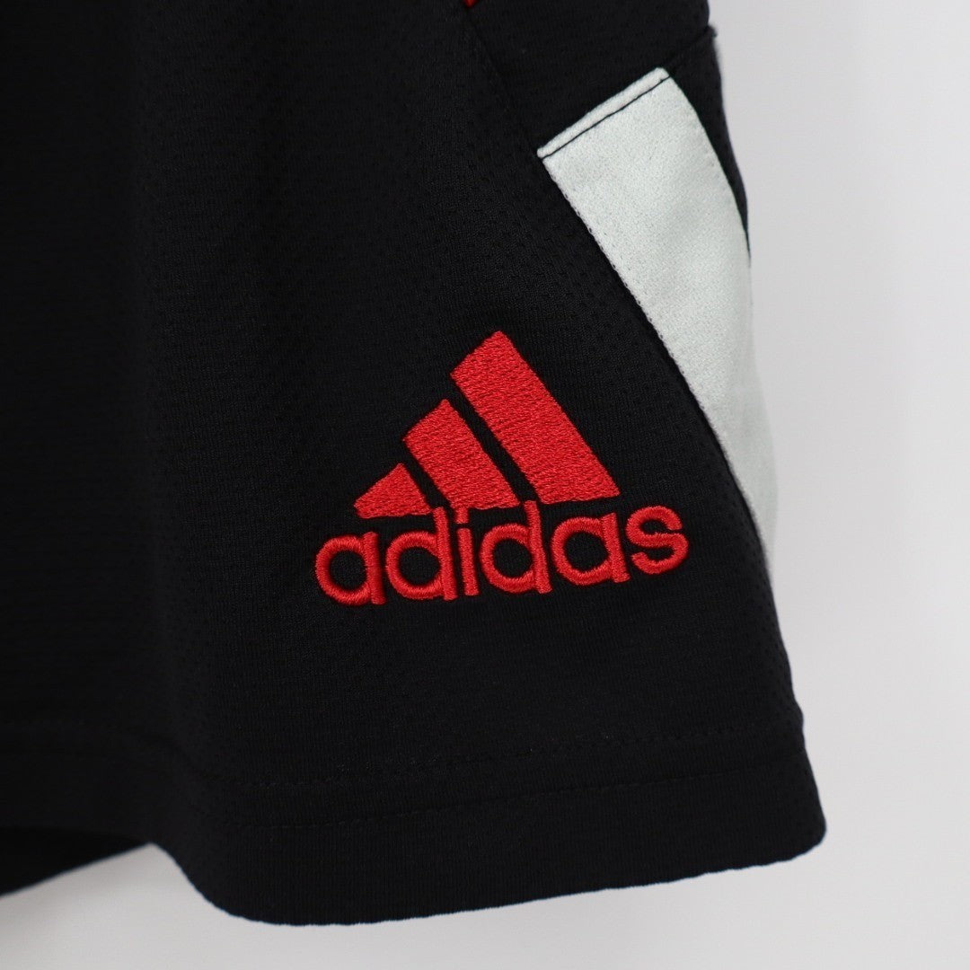 Adidas Climalite Athletic Shorts Mens L Black Stretch Elastic Waist Active Wear