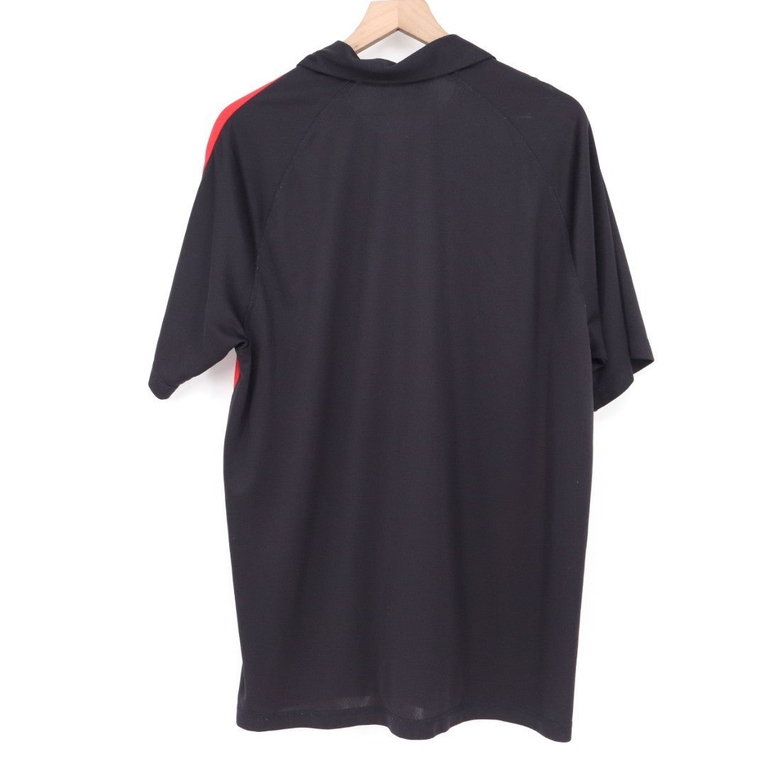 Sport-TeR Ursinus College Bear Polo Shirt Mens XL Black Short Sleeve Street Wear