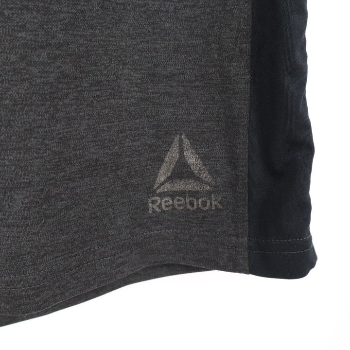 Reebok Athletic Shorts Mens XL Gray Stretch Slash Pockets Active Elastic Waist