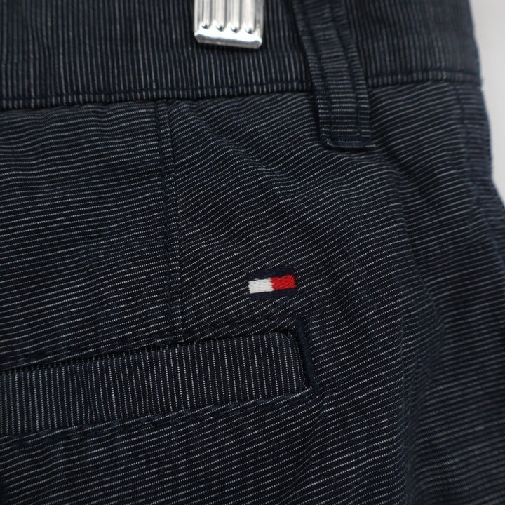 Tommy Hilfiger Chino Shorts Mens 32 Heather Gray Mid Rise Slash Pockets Outdoor