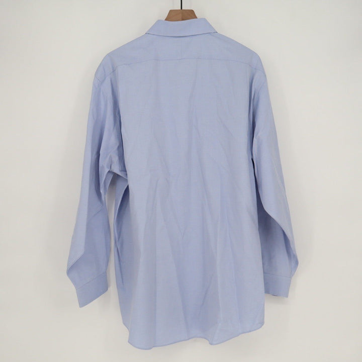 Wilkes & Riley Light Blue 100 Supima Cotton Classic Fit Dress Shirt 17 1/2 x 35
