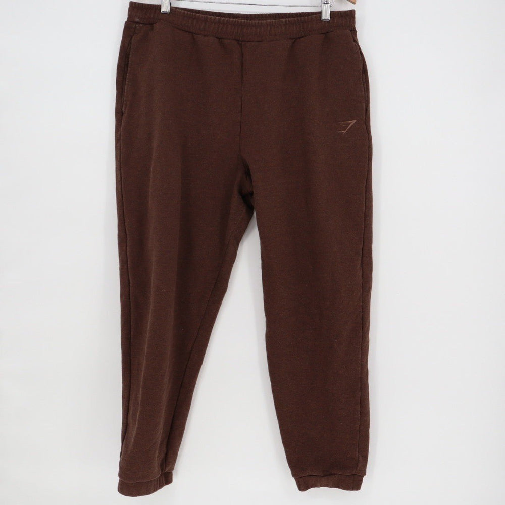 Gymshark Brown Sweatpants Joggers Athletic Workout Athleisure Size XL