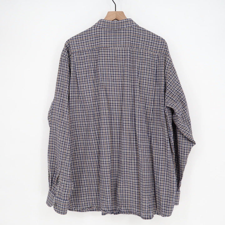 JOS A Bank Reserve Traditional Fit Plaid Long Sleeve Button Up Shirt XXL