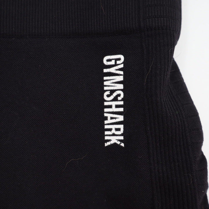 Gymshark Seamless High Waisted Black Workout Shorts Size M