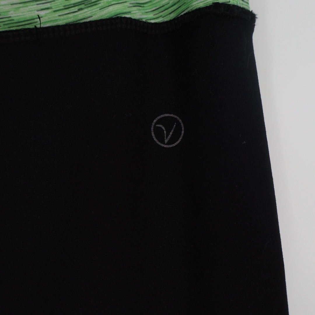 Vogo Athletica Capri Leggings Womens Medium Black Stretch Active Wear Workout