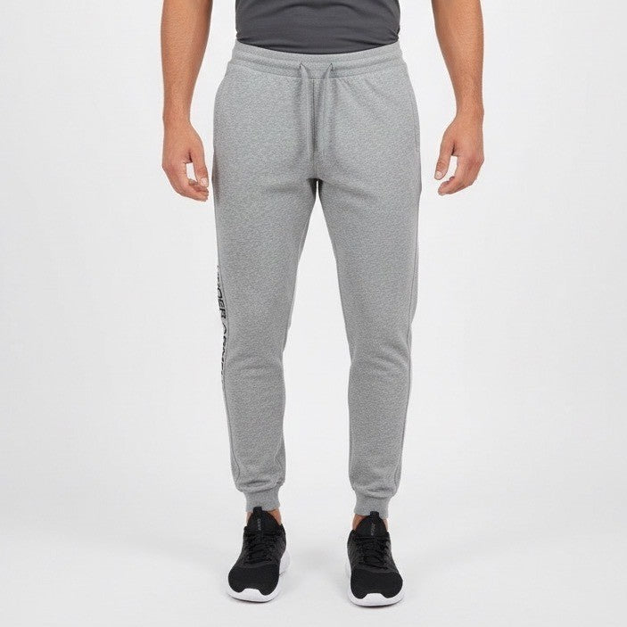 Under Armour Jogger Pants Womens XL Heather Gray Slash Pockets Drawstring Waist