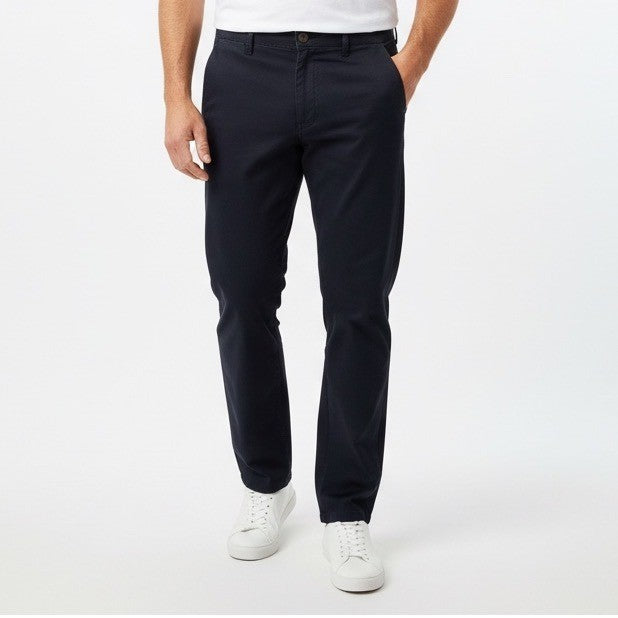Flag & Anthem Mens Pants Relaxed Fit Navy Blue Cotton Spandex Size 46x30