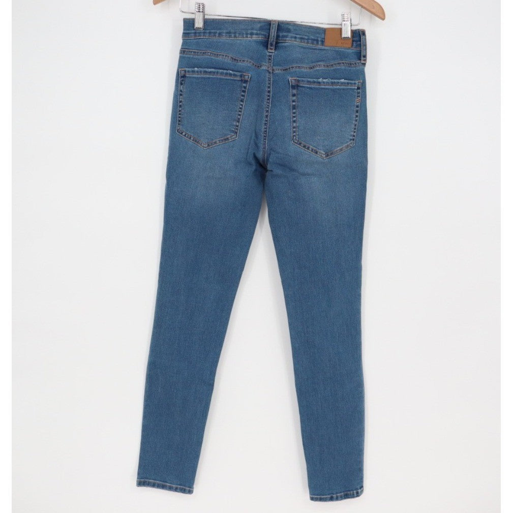 Aéropostale Jegging Jeans Womens 4 Blue Denim Cotton Stretch High Rise Skinny