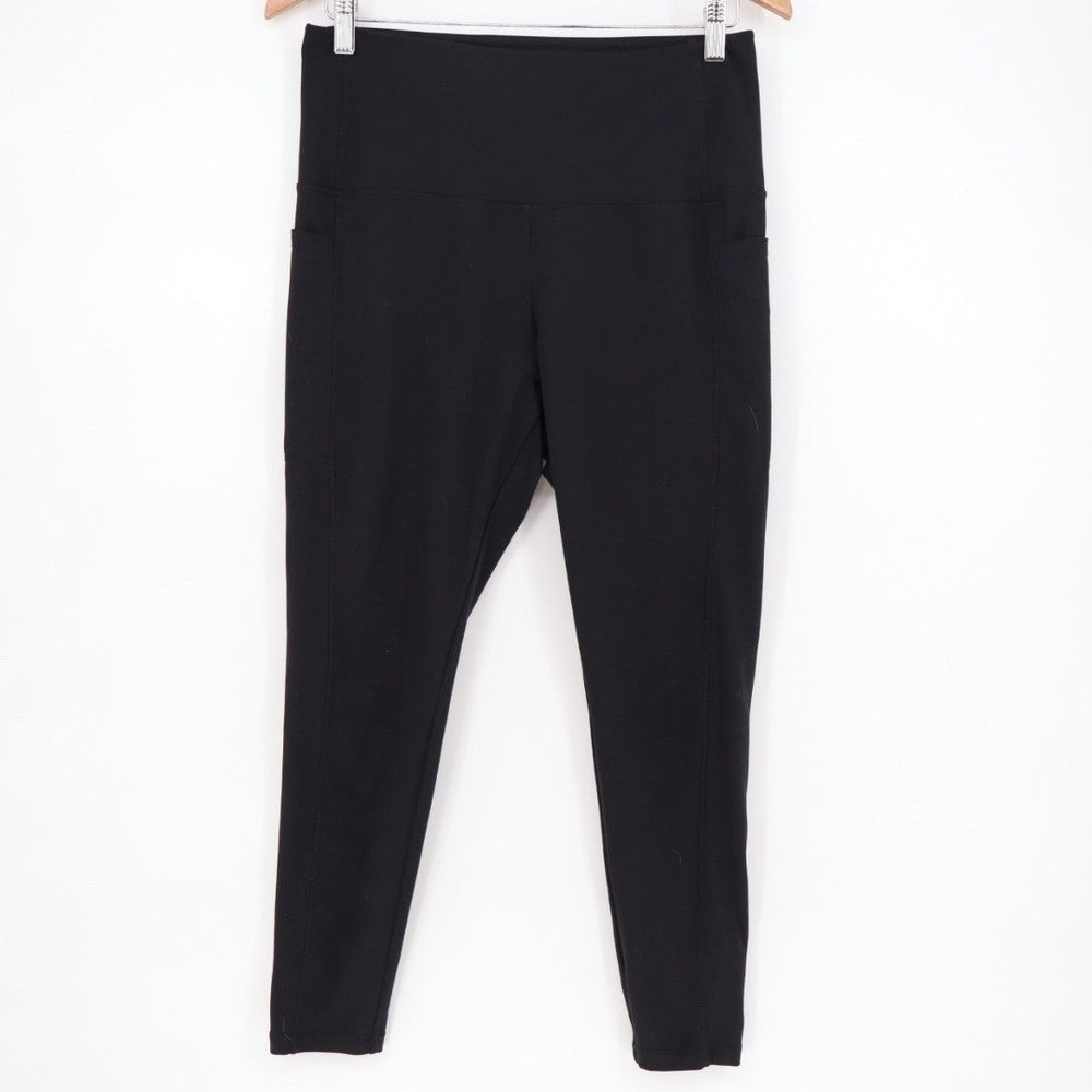 Danskin Black High Waisted Yoga Pants Leggings Style 9670 Size XL