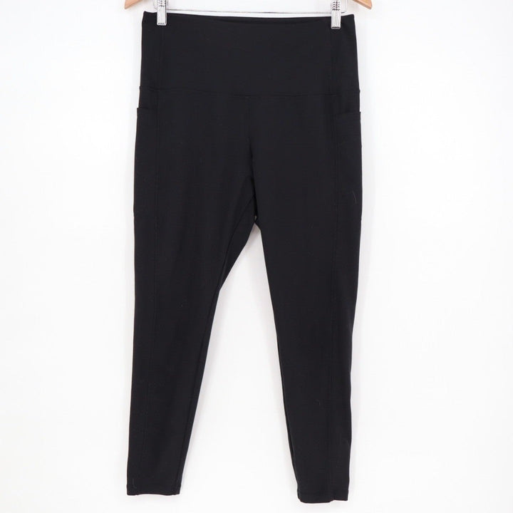 Danskin Black High Waisted Yoga Pants Leggings Style 9670 Size XL