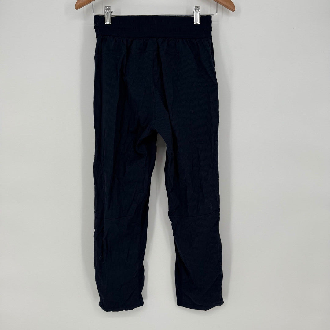 Lululemon Align High Rise Pant Ribbed Navy Blue Size 4 Jogger Athleisure