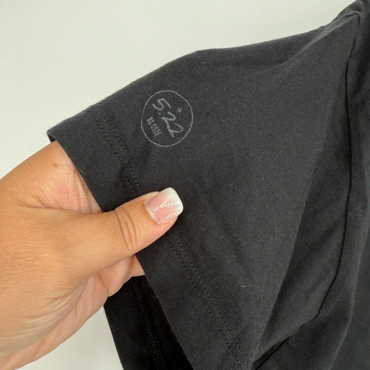 Allbirds Women's Cotton Tee Natural Black Size XL