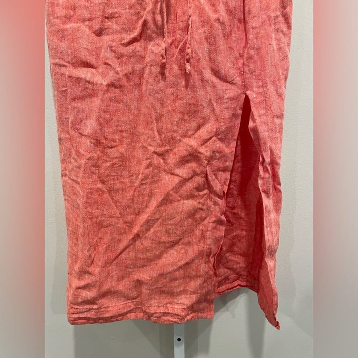 Matthew Bruch Drawstring Midi Skirt Size M