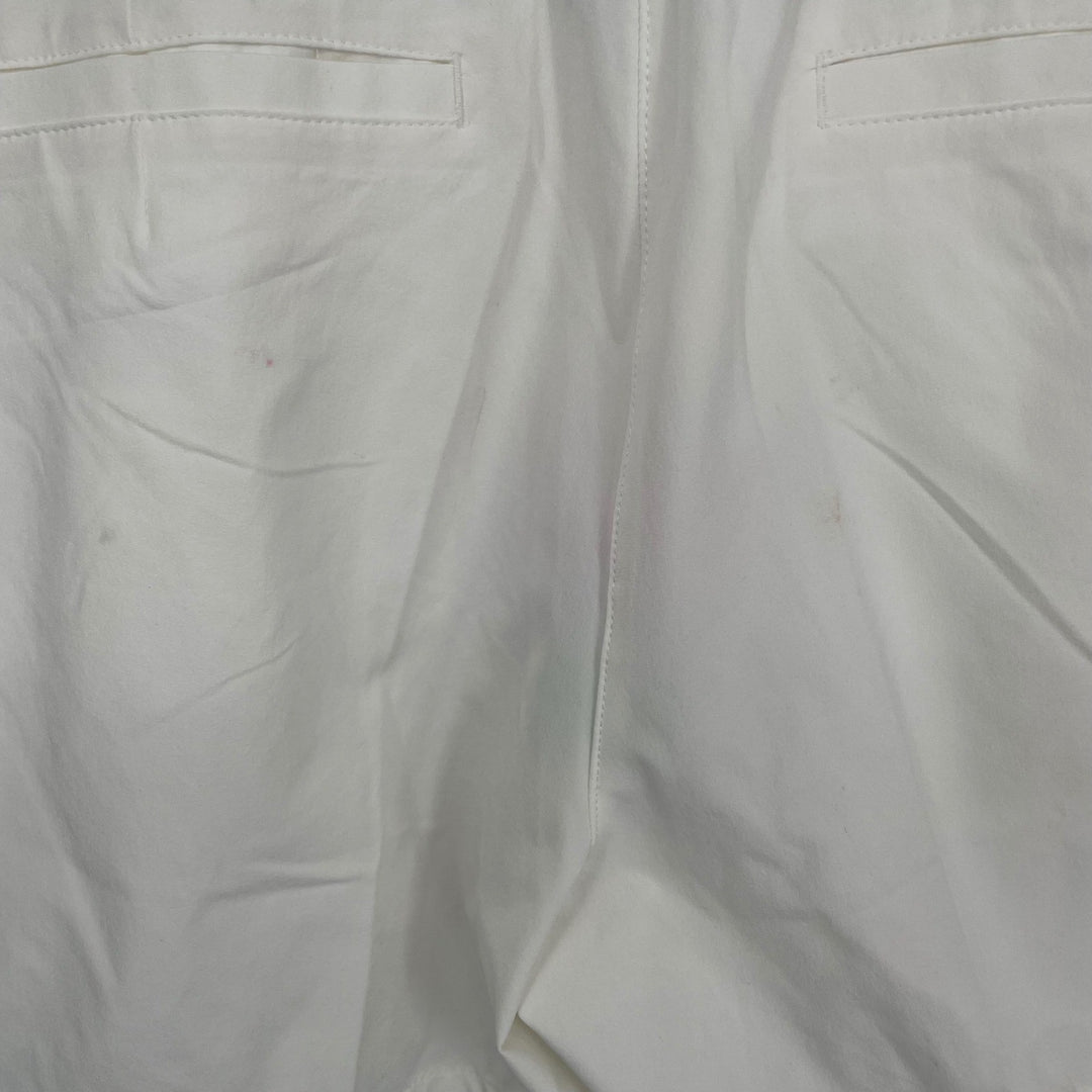 Nike Victory Golf Shorts Womens L White DA3209-100 Dri-FIT Standard Fit